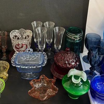 ST508 - Multi Colored Glass Group