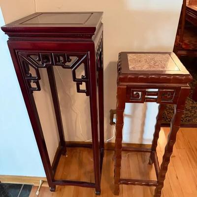 ST319 - 2 Asian Style Display Tables