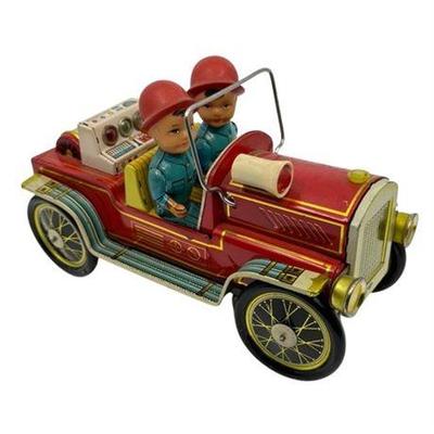 Lot 400-441   
Vintage Fire Chief Tin Toy
