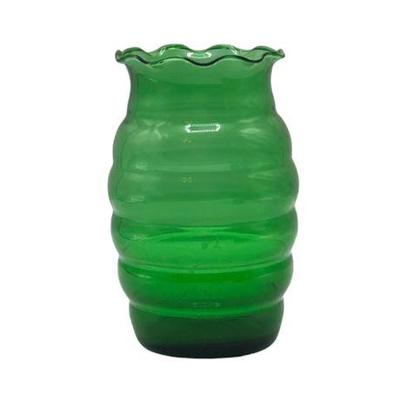 Lot 177   
Anchor Hocking, Vintage Emerald Green Beehive Vase