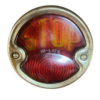 Lot 138   
1920s Hudson Red "Stop" Taillight