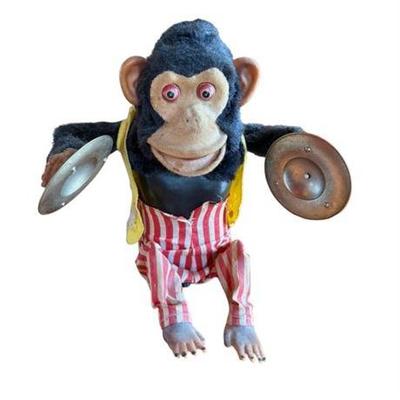 Lot 400-043   
Vintage Musical Jolly Chimp