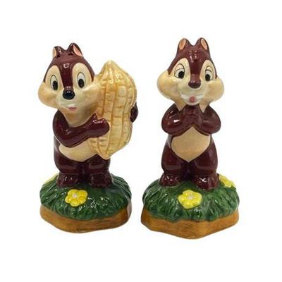 Lot 658   
Disney, Chip 'n Dale Ceramic Salt and Pepper Shakers
