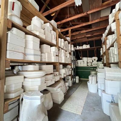 Sale Photo Thumbnail #3: Many more ceramic studio photos below. 