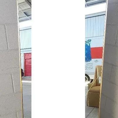 Gold Plated Framed Mirror 