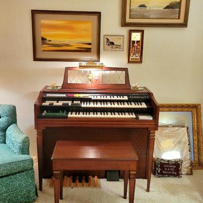 Wurlitzer Organ, Charles Mulvey Paintings
