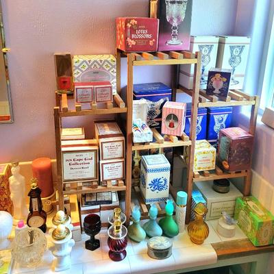 Collection of Vintage Avon Bottles 