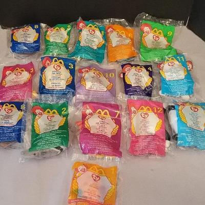 McDonald's Ty Teenie Beanie Babies #1-12