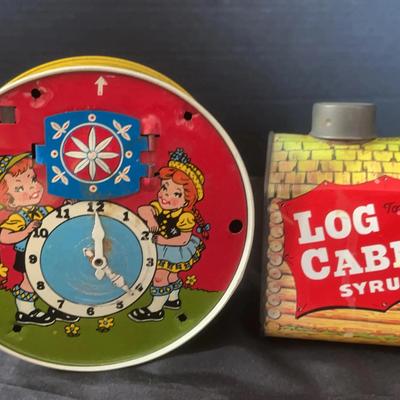 2 Colorful Tin Banks