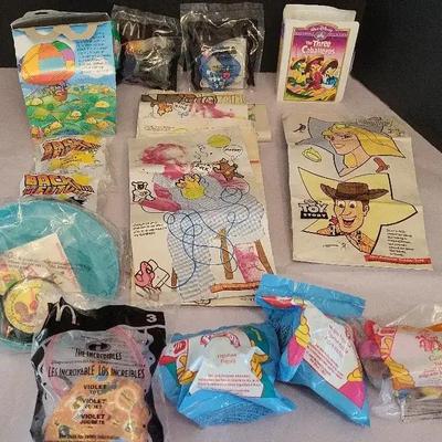 Happy Meal Toys - Incredibles, Back to the Future, Gonzo etc.