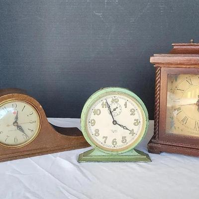 3 Clocks: Herman Miller, Westclox, GE