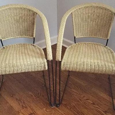 Pair of Wicker Chairs