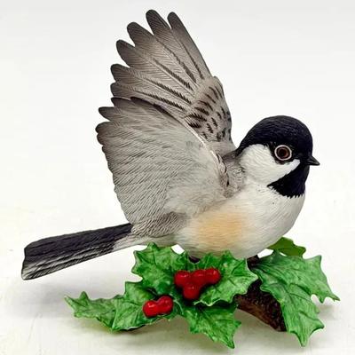 Lenox Garden Bird Collection Figurine Porcelain Chickadee