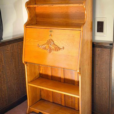 Antique Upright Writing Desk