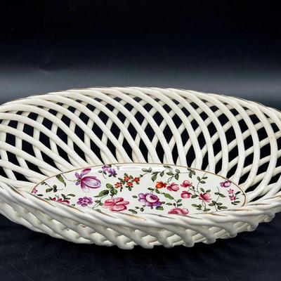 Oxford ER Phila Cheery Chintz Germany Lattice Basket