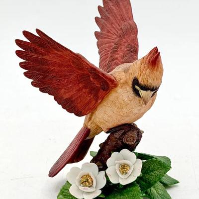 Lenox Garden Bird Collection Figurine Female Cardinal 