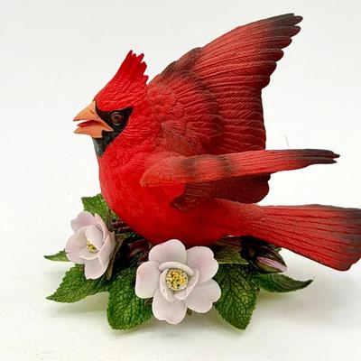 Lenox Garden Bird Collection Figurine Male Cardinal