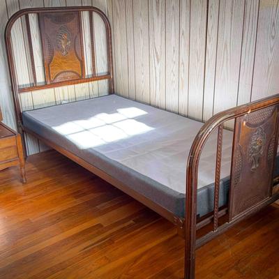 Antique Single Bed Frame