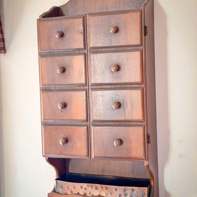 Rustic Wall Mail Holder