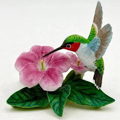 Lenox Garden Bird Collection Porcelain Figurine Hummingbird
