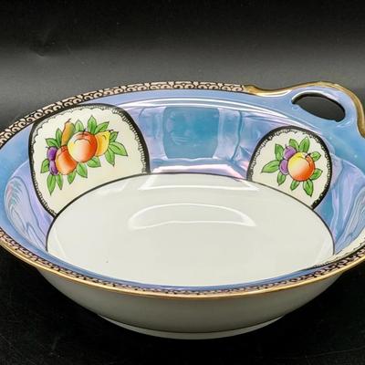 Hand Painted Noritake Lusterware Bowl