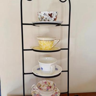 Teacup Rack-Teacups Sold Separately 