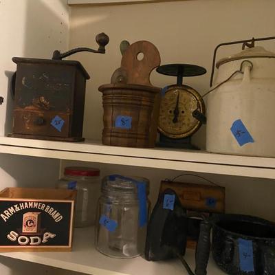 Vintage kitchen ware