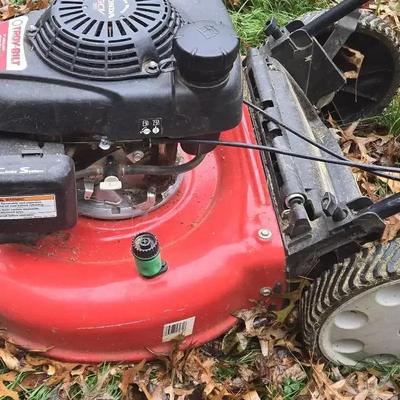 Honda Troy Bilt Gas Lawnmower With Bag