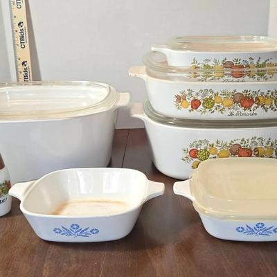 Corning Ware Casserole Dishes