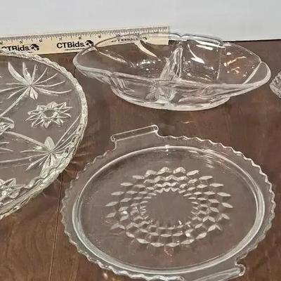 Crystal Serving Trays