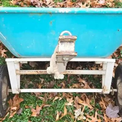 Pull Behind Wheel Barrow