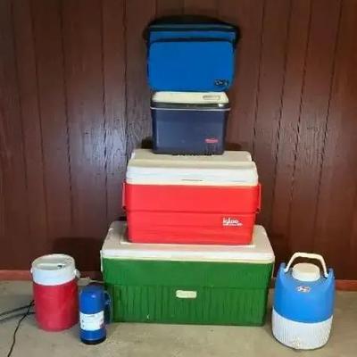 Assortment Of Coolers