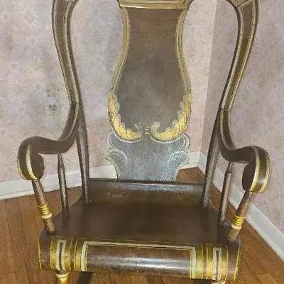 Balloon Back Rocking Chair