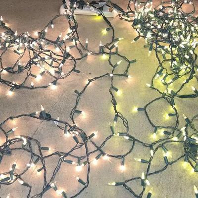 Five Sets Of Christmas Lights