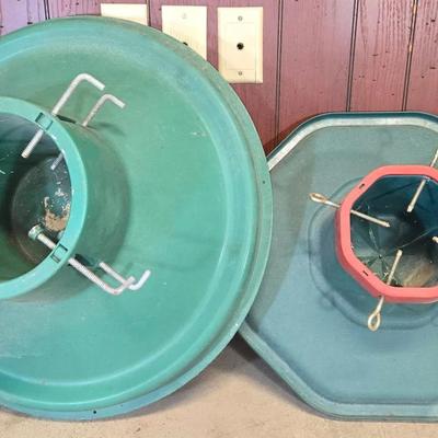 Two Christmas Tree Stands