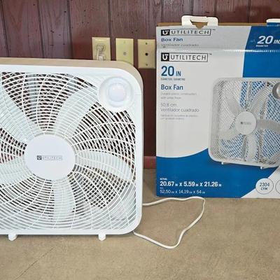Utilitech Box Fan 20 Inch