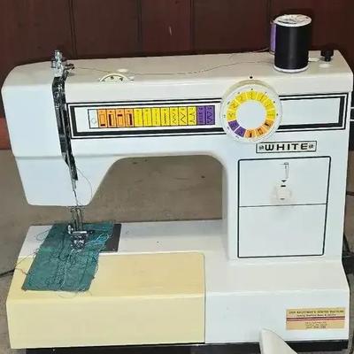 White Sewing Machine