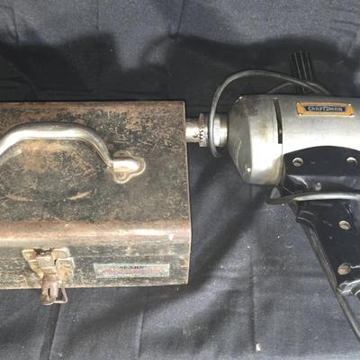 Craftsman Half Inch Drill With Drill Bits