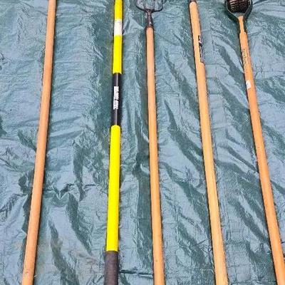 Assortment Of 5 Lawn Care Tools