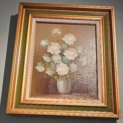 Flower & Vase Painting by Cox & 2 Corinthians 2:14 Picture