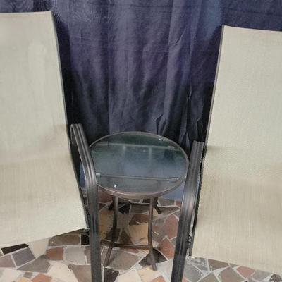 Stackable Patio Chairs And Folding Table