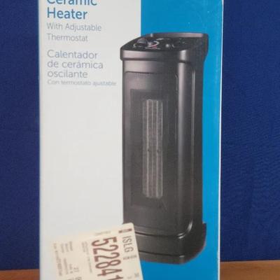 Utilitech Oscillating Ceramic Heater - New In Opened Box
