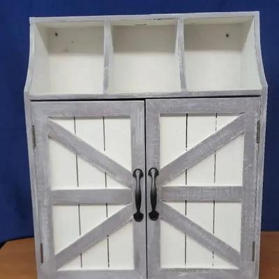 Rustic Wooden Wall Cabinet 