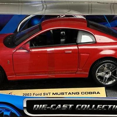 2003 Ford SVT Mustang Cobra 1:18 Scale Die Cast