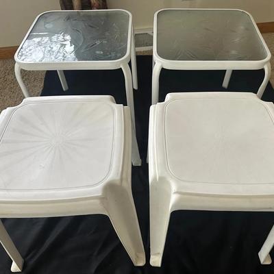 4 Patio Tables
