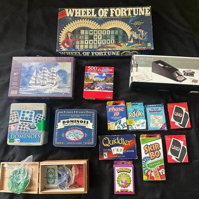 Assortment of Games and Puzzles