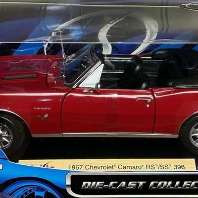 1967 Chevrolet Camaro RS/SS 396 1:18 Scale Die Cast