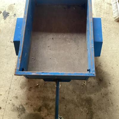 Heavy-Duty Metal Garden/Lawn Utility Trailer