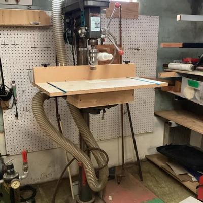 Guardian Power 12-Speed Heavy Duty Floor Drill Press – Model FDM-58-12S