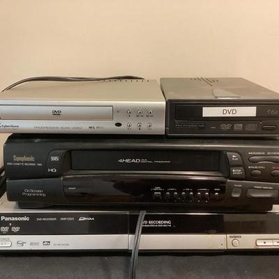  Lot of DVD Players, DVD Drives & VCR Recorders